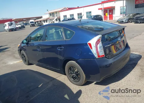 2013 Toyota Prius Two from USA, damaged, VIN JTDKN3DU9D0355344